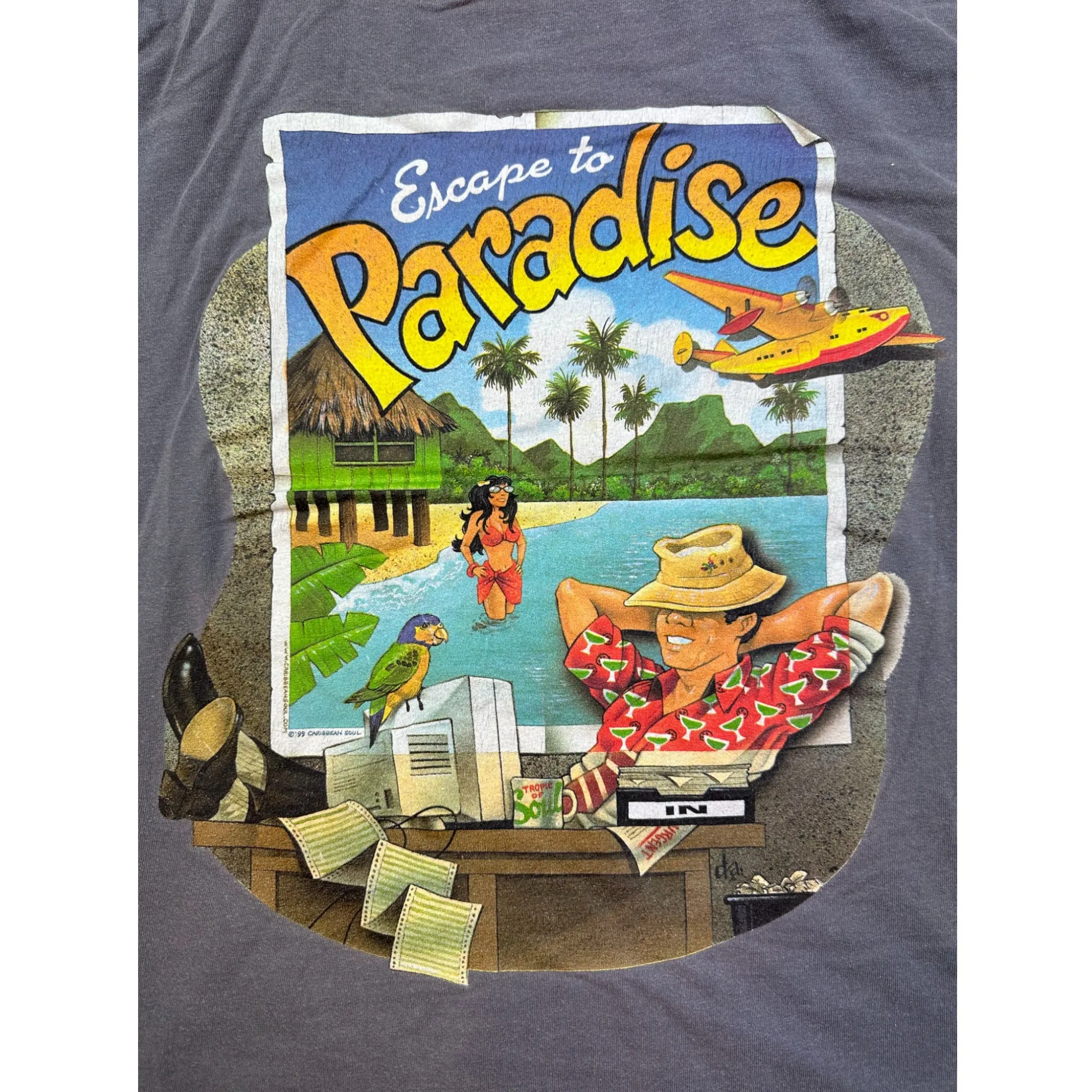 1999 ESCAPE TO PARADISE TEE - (XXL)