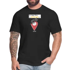 1AA  My Happy Place - Unsex Tee Shirt
