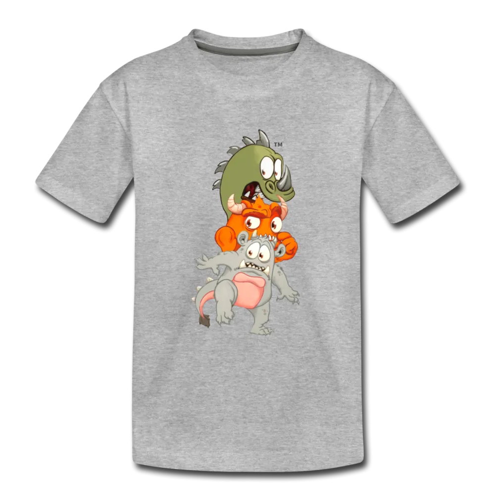 3 Monsters Kids' T-Shirt
