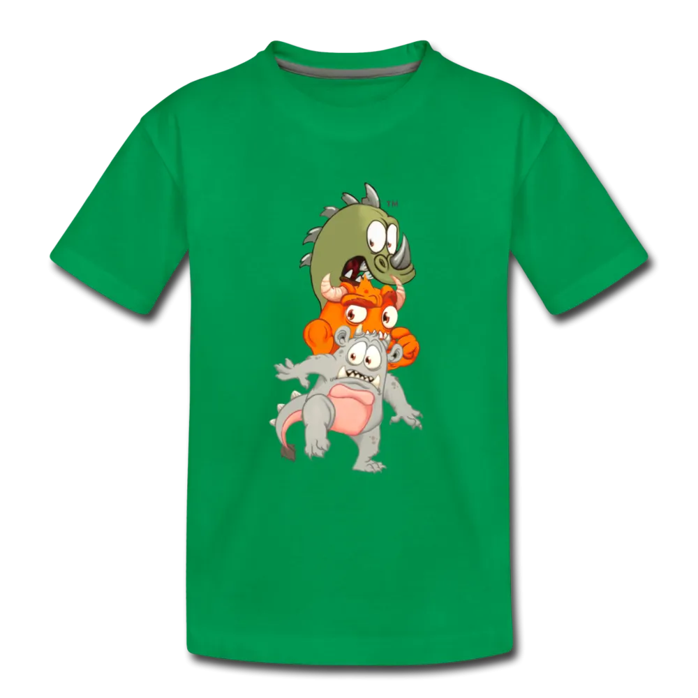 3 Monsters Kids' T-Shirt