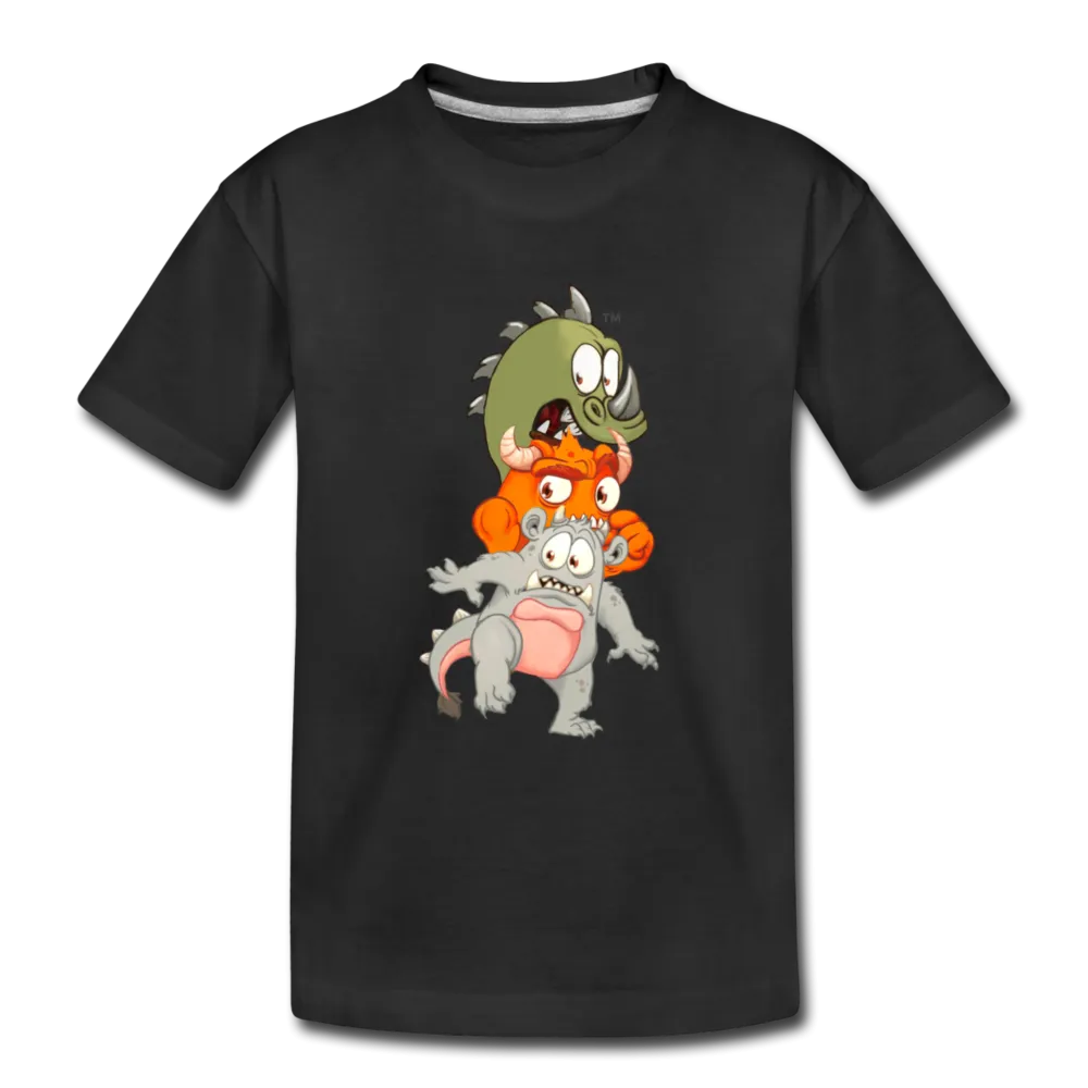 3 Monsters Kids' T-Shirt