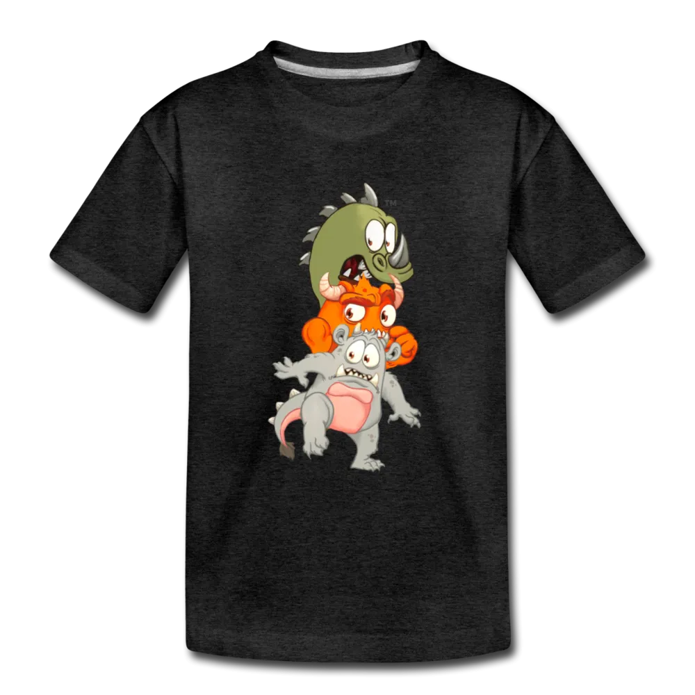 3 Monsters Kids' T-Shirt