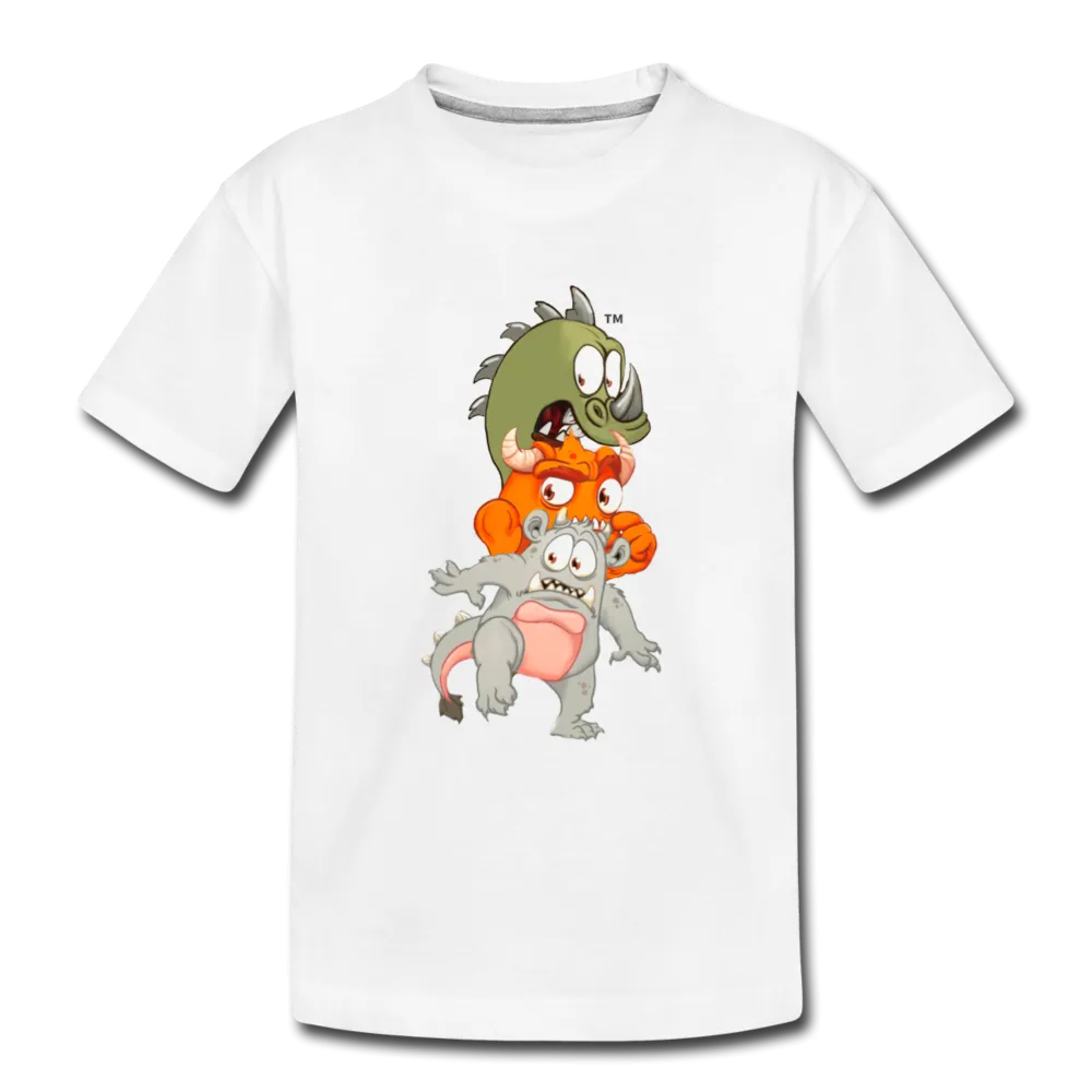 3 Monsters Kids' T-Shirt
