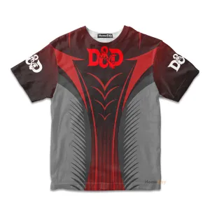 3D Dungeons And Dragon Custom Cosplay Costume Kid Tshirt QT212514Hf