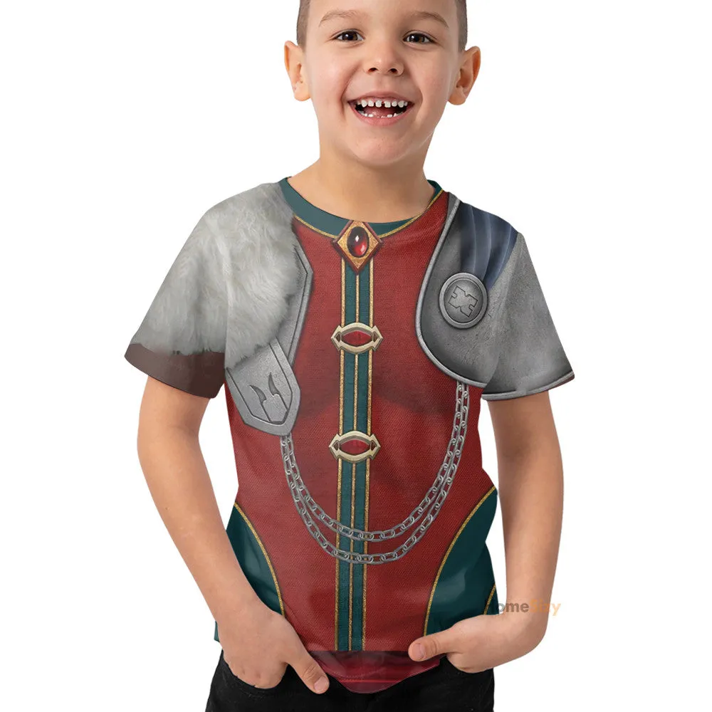 3D Dungeons and Dragons Strahd von Zarovich Custom Cosplay Costume Kid Tshirt QT206365Hg