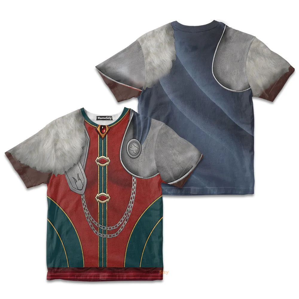 3D Dungeons and Dragons Strahd von Zarovich Custom Cosplay Costume Kid Tshirt QT206365Hg