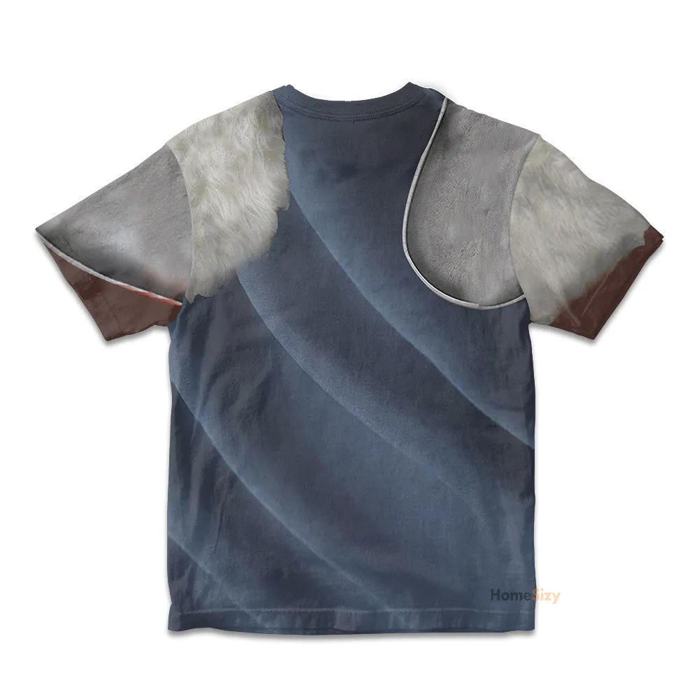 3D Dungeons and Dragons Strahd von Zarovich Custom Cosplay Costume Kid Tshirt QT206365Hg