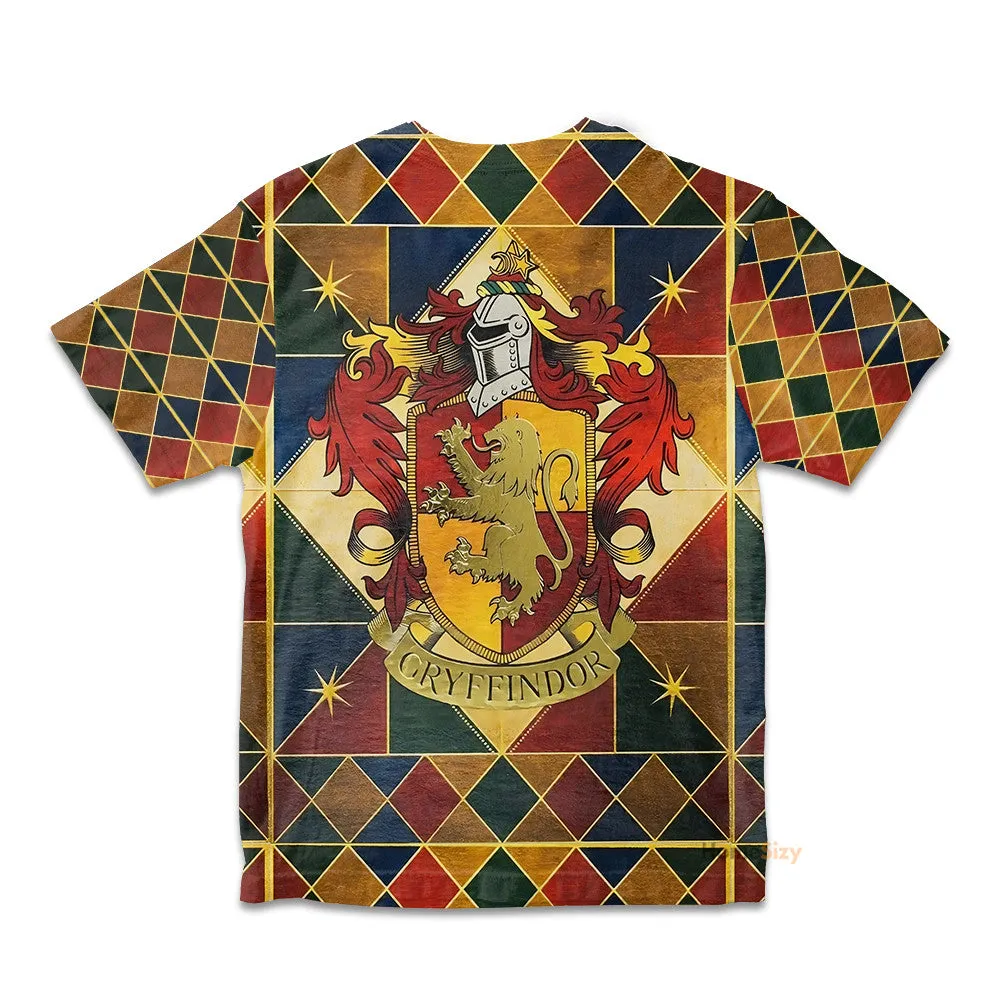 3D H.P Gryffindor Custom Kid Tshirt QT306006Tf