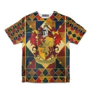 3D H.P Gryffindor Custom Kid Tshirt QT306006Tf