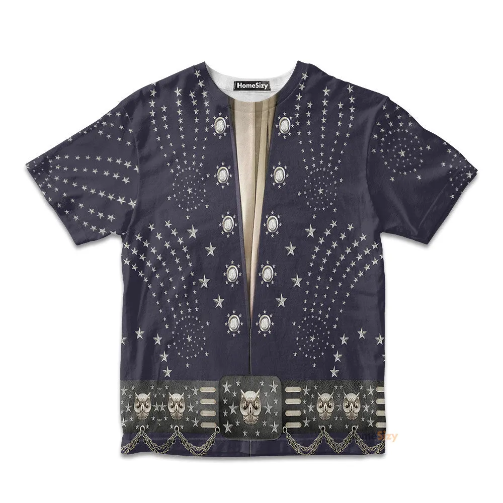 3D Owl ELV PRL Jumpsuit Custom Cosplay Costume Kid Tshirt QT306039Hf