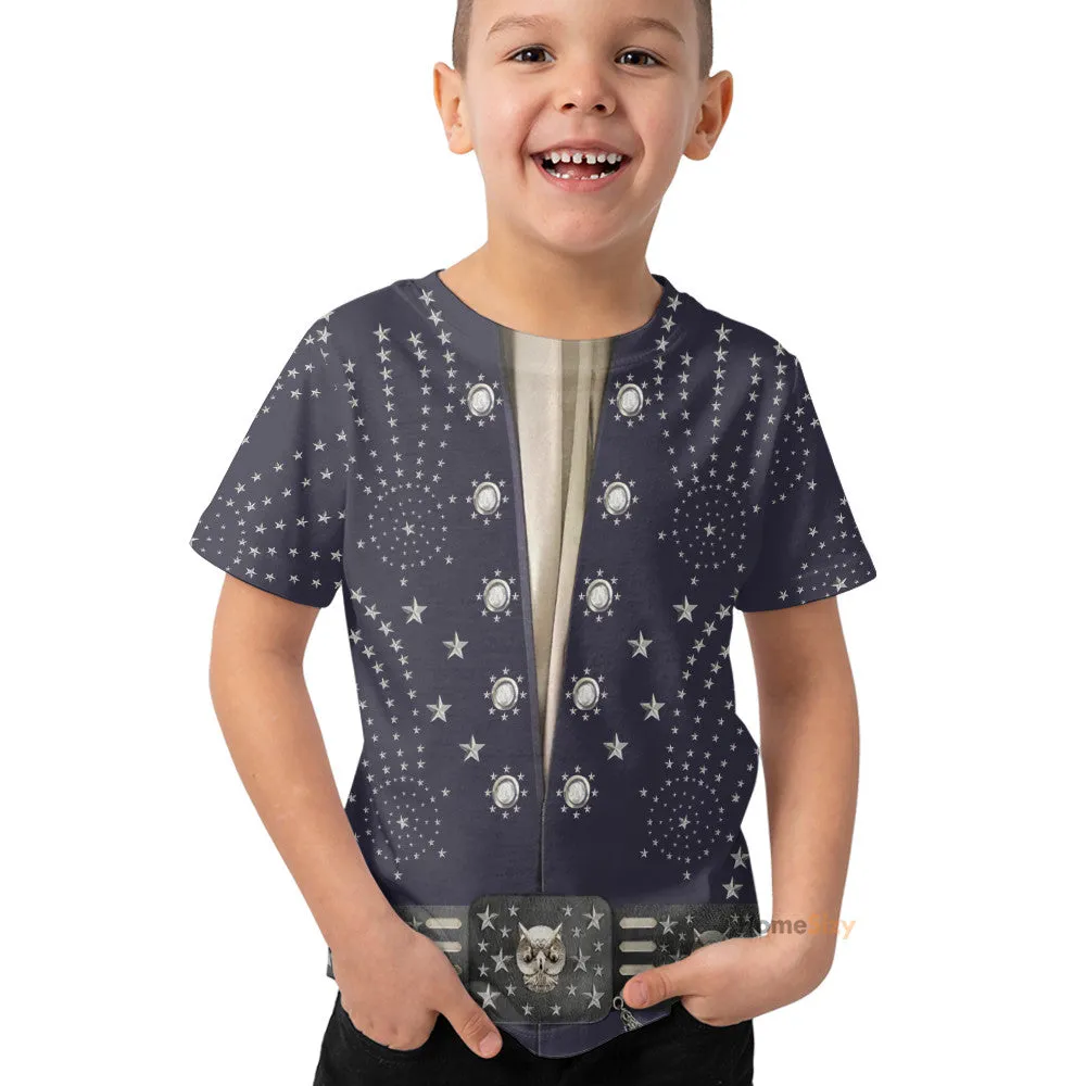 3D Owl ELV PRL Jumpsuit Custom Cosplay Costume Kid Tshirt QT306039Hf