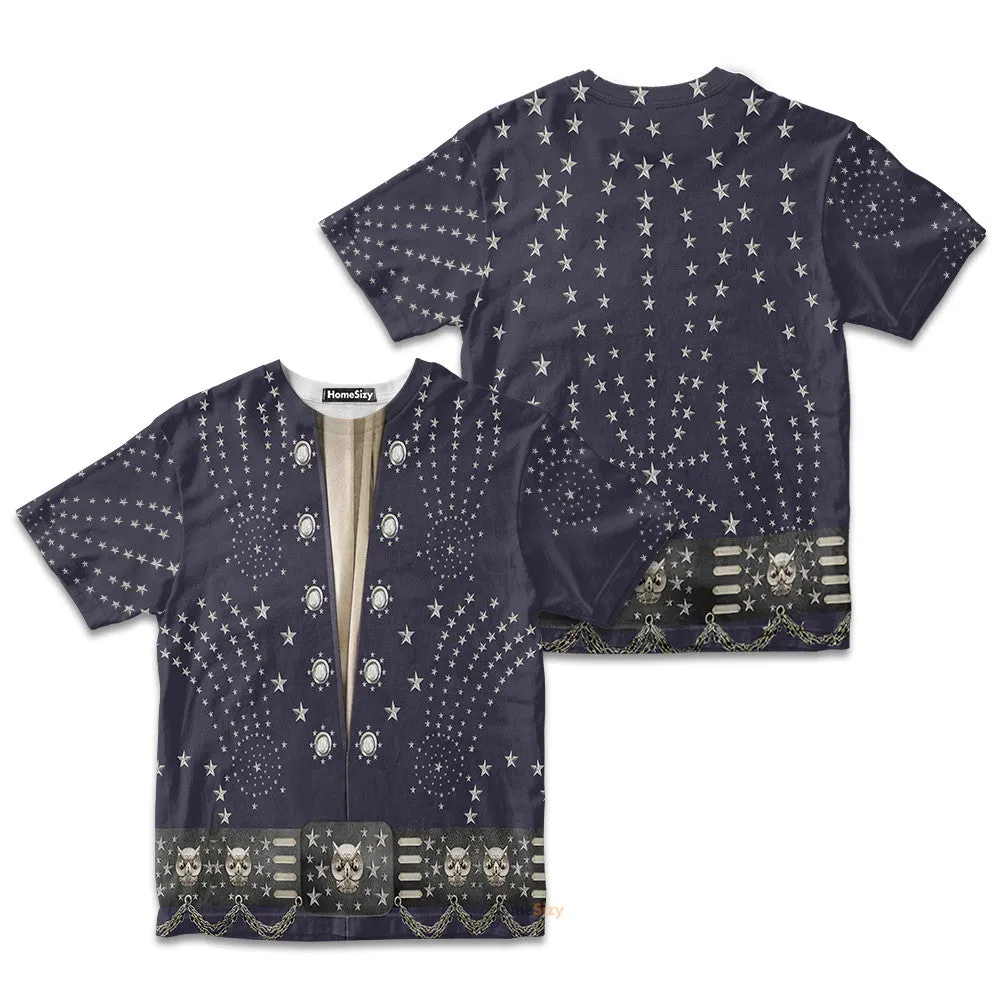 3D Owl ELV PRL Jumpsuit Custom Cosplay Costume Kid Tshirt QT306039Hf