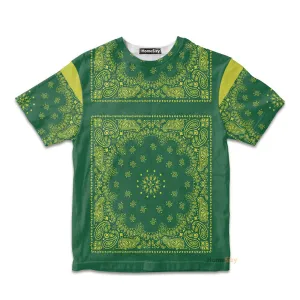 3D Snoop Green Bandana Custom Kid Tshirt QT307224