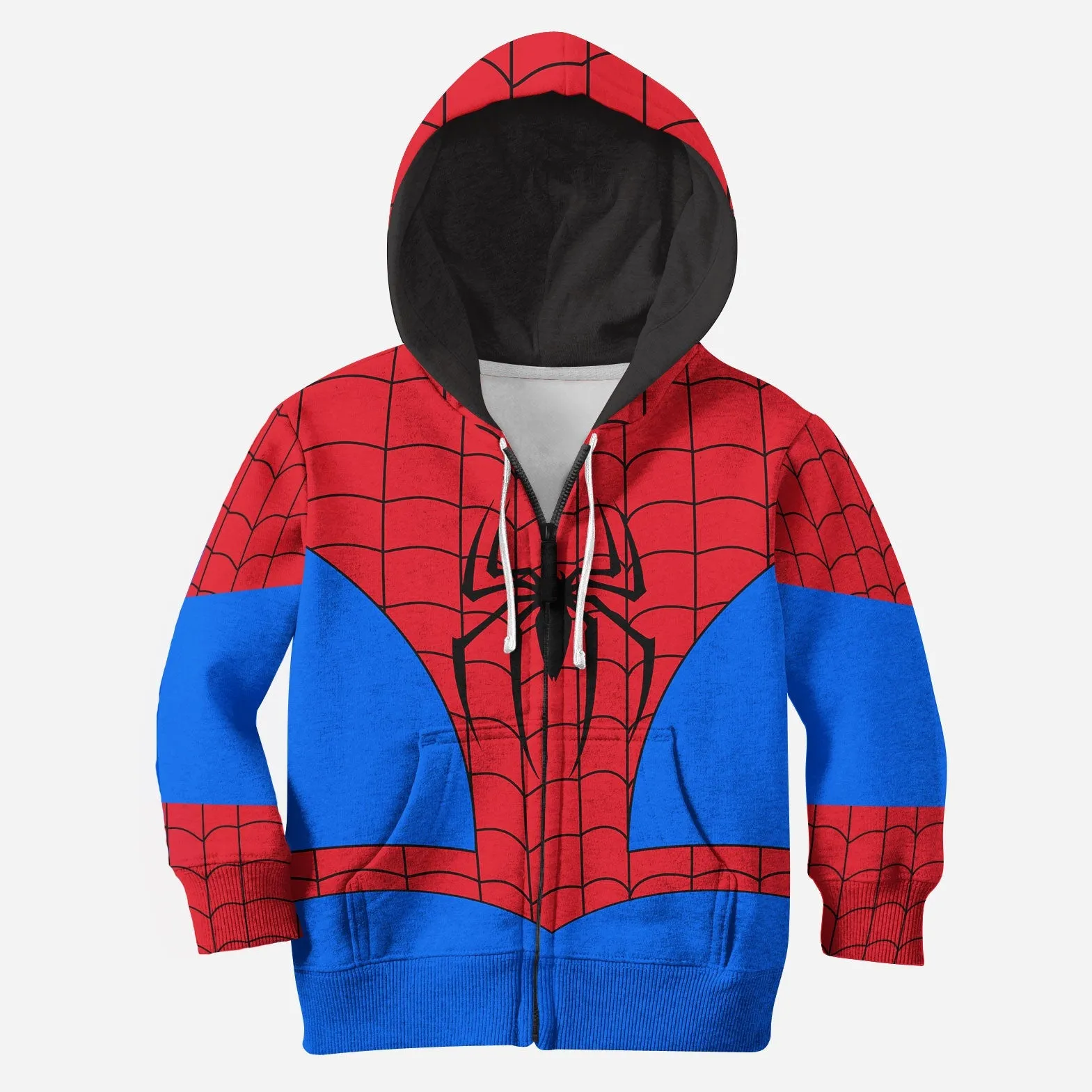 3D Super Hero Kid Hoodie