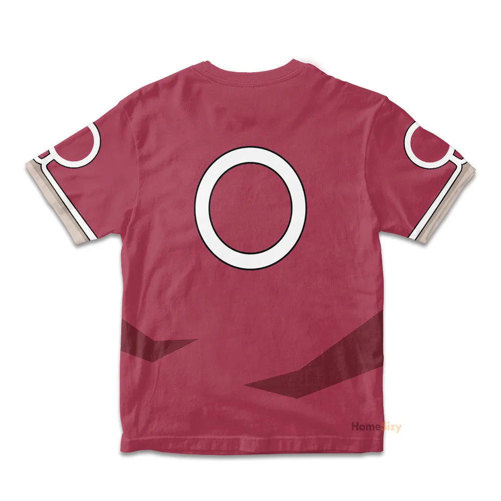 3D Young Haruno Sakura Custom Cosplay Costume Kid Tshirt QT212388Hf