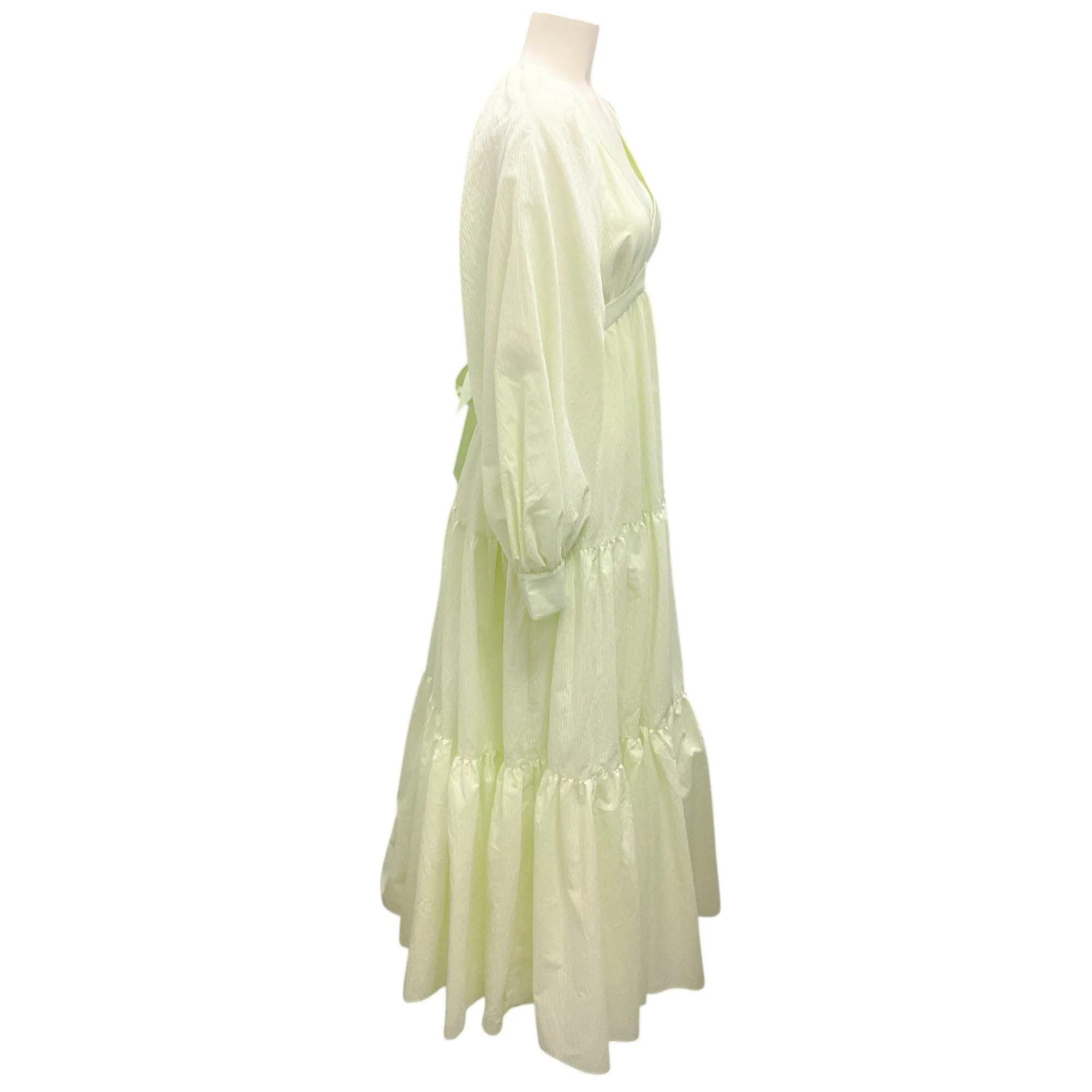 Acler Iced Mint Warren Tiered Dress