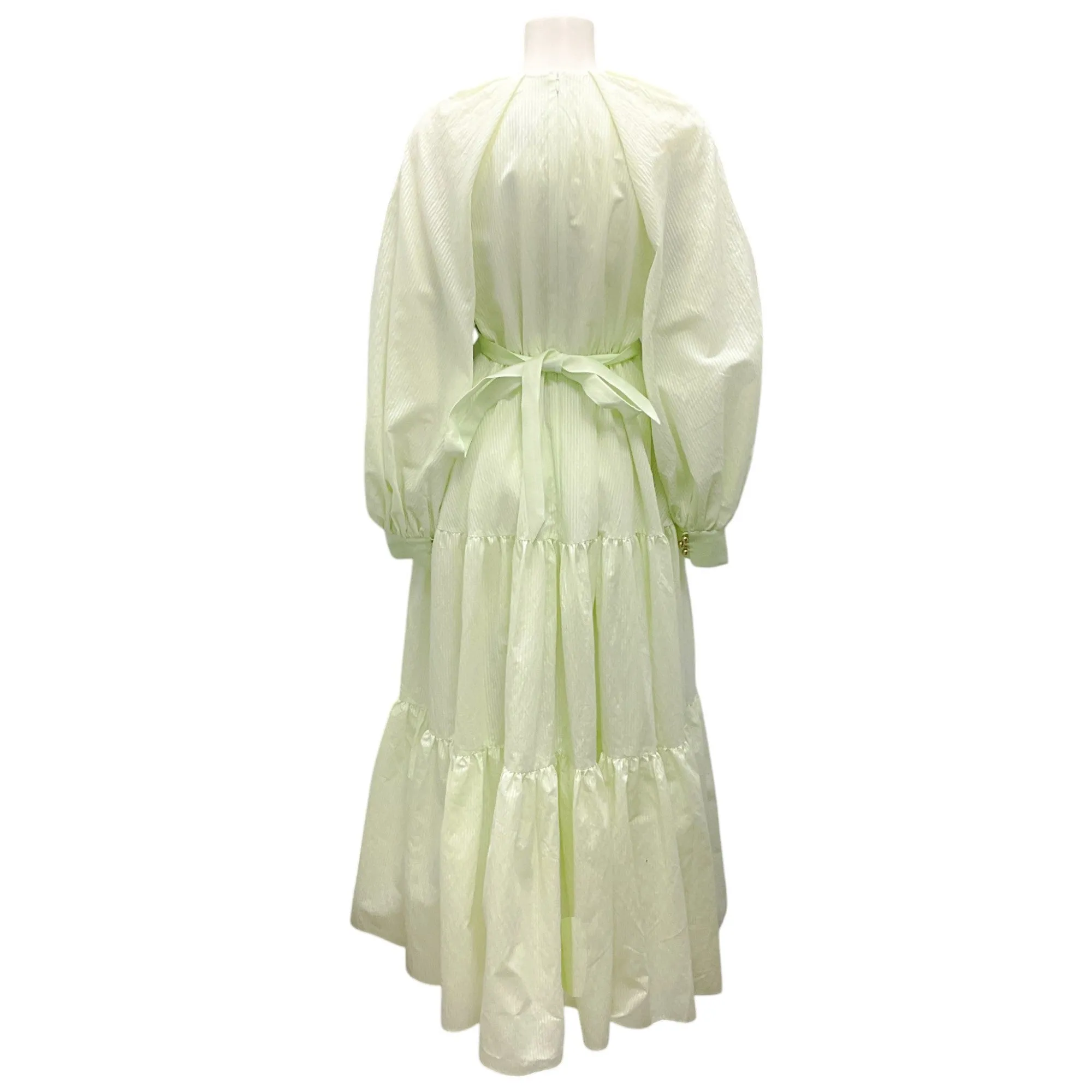 Acler Iced Mint Warren Tiered Dress