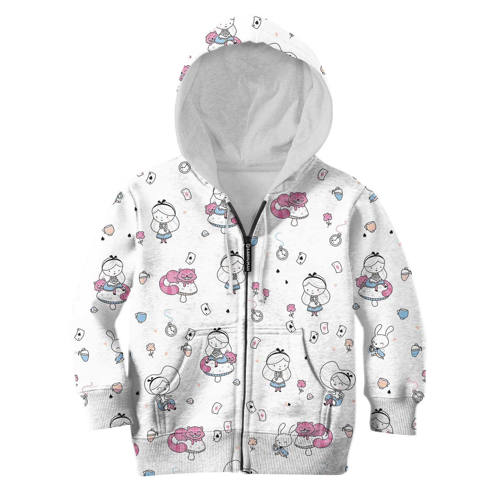 ALICE WITH FRIENDS Kid Custom Cosplay Hoodies Apparel