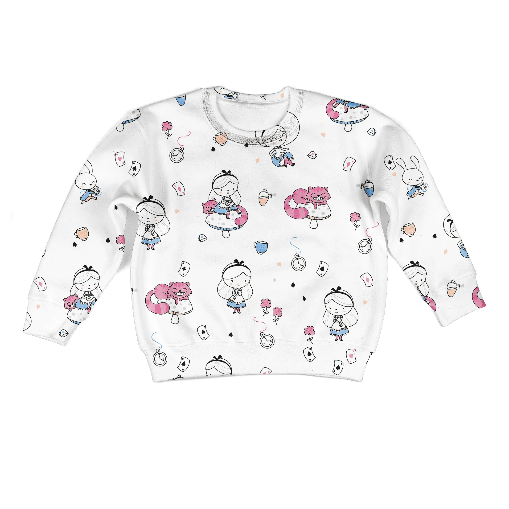 ALICE WITH FRIENDS Kid Custom Cosplay Hoodies Apparel