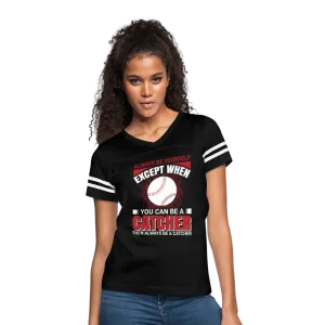 ALWAYS BE YOURSELF Women’s Vintage Sport T-Shirt