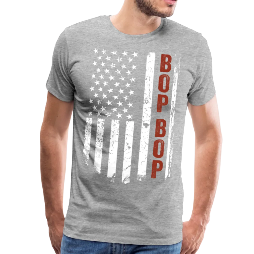 American Flag BopBop Men's Premium T-Shirt