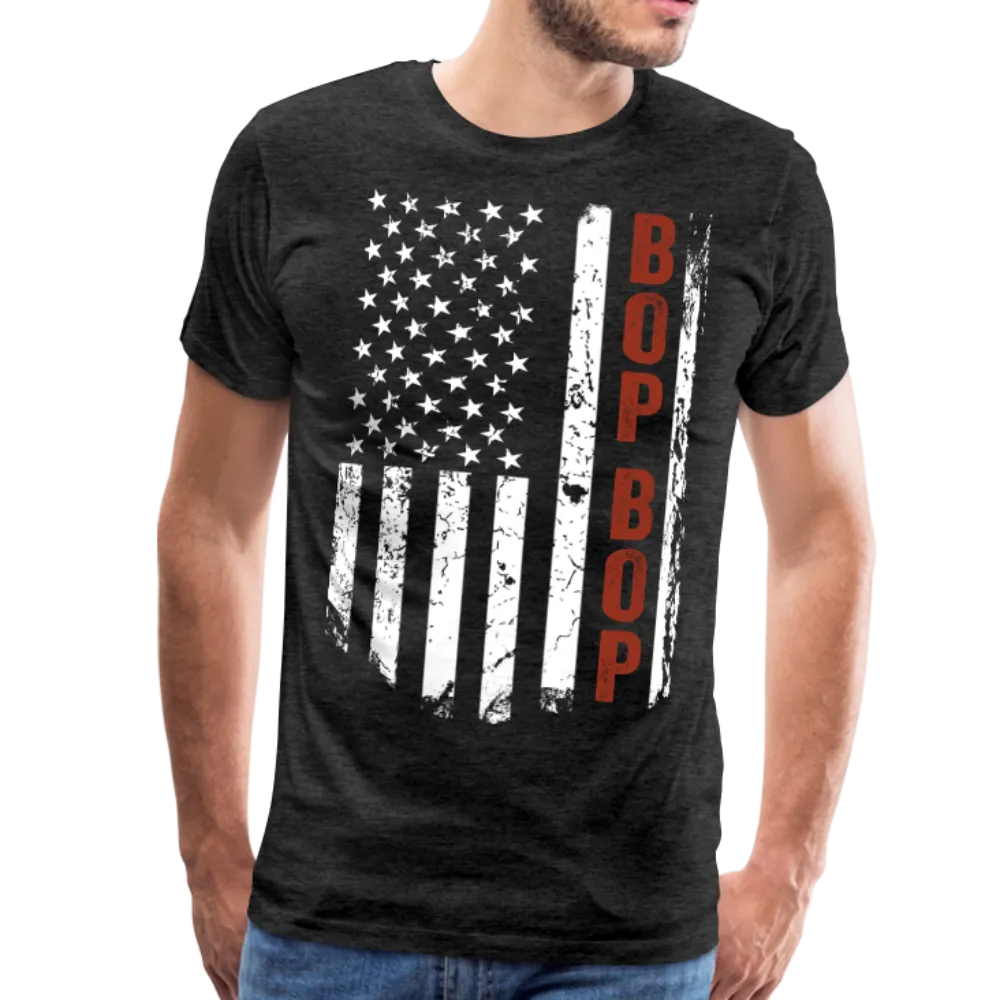 American Flag BopBop Men's Premium T-Shirt