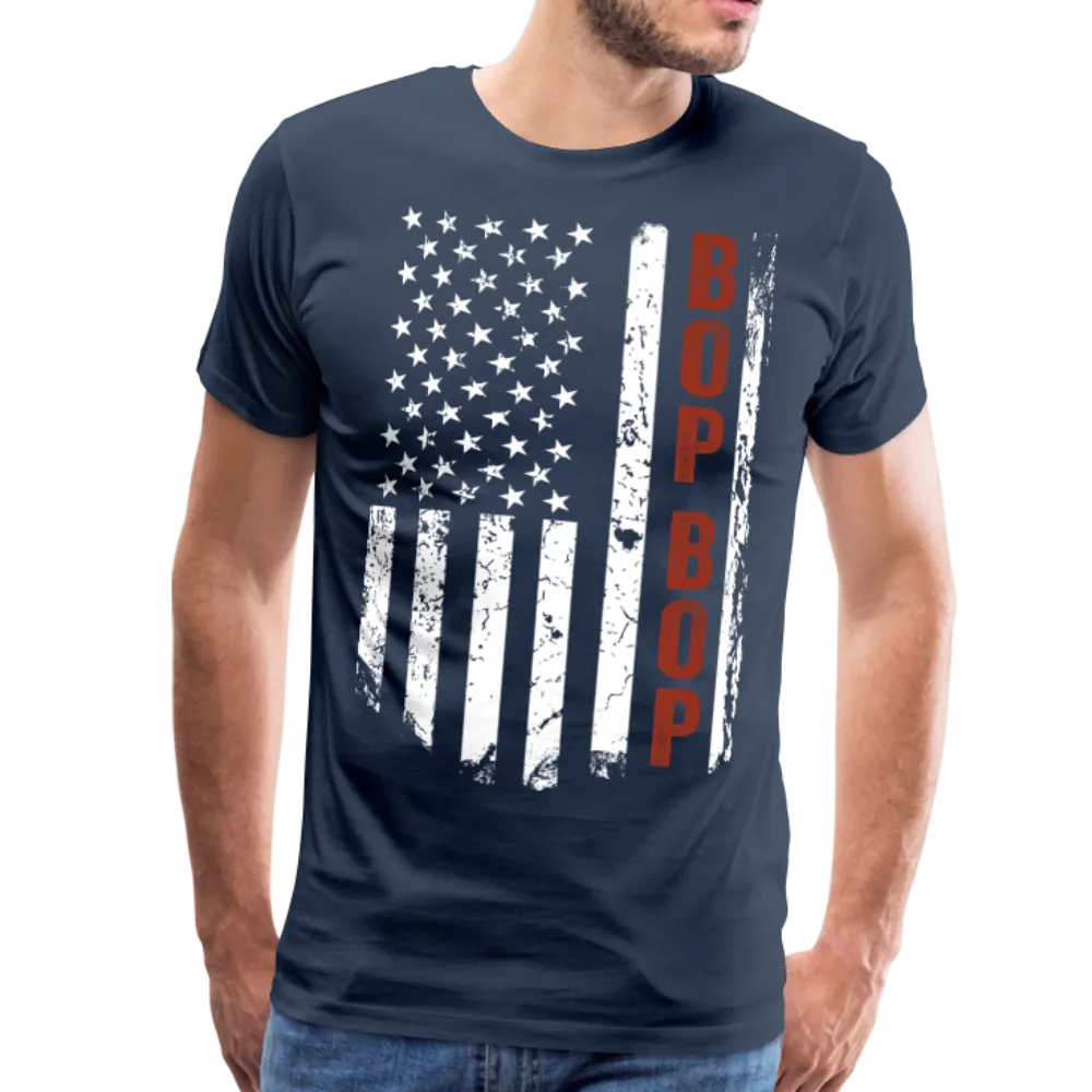American Flag BopBop Men's Premium T-Shirt