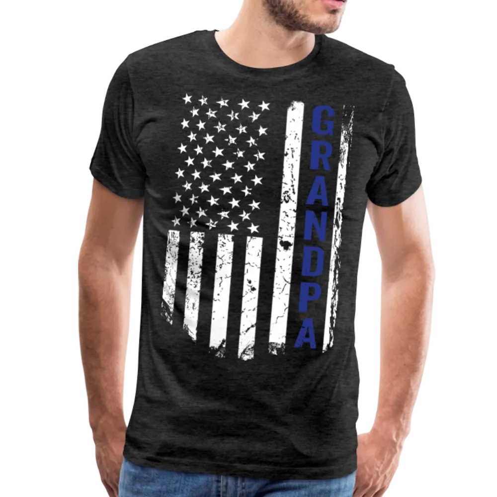 American Grandpa Blue Men's Premium T-Shirt