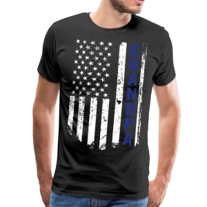 American Grandpa Blue Men's Premium T-Shirt