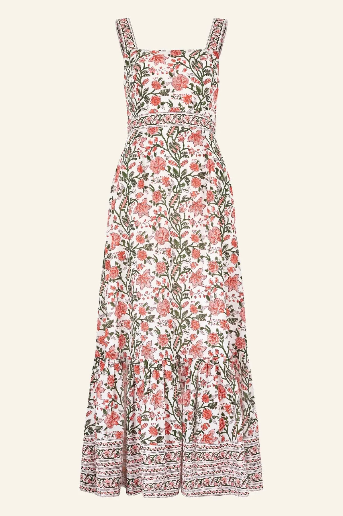 Aspiga Aurelia Organic Cotton Floral Print Sun Dress