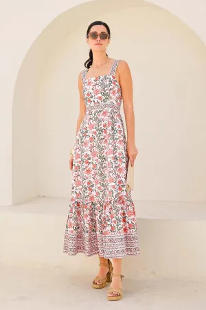 Aspiga Aurelia Organic Cotton Floral Print Sun Dress