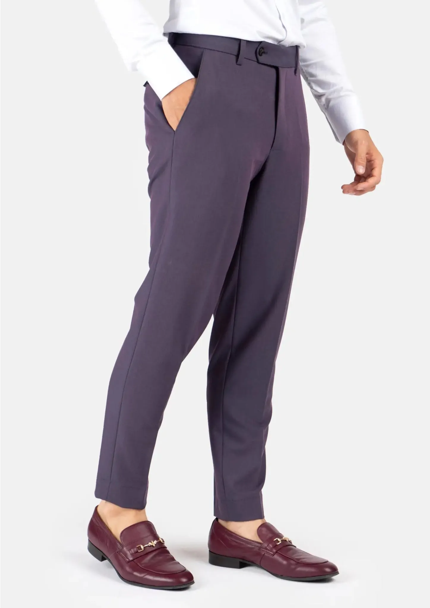 Astor Eminence Purple Stretch Suit