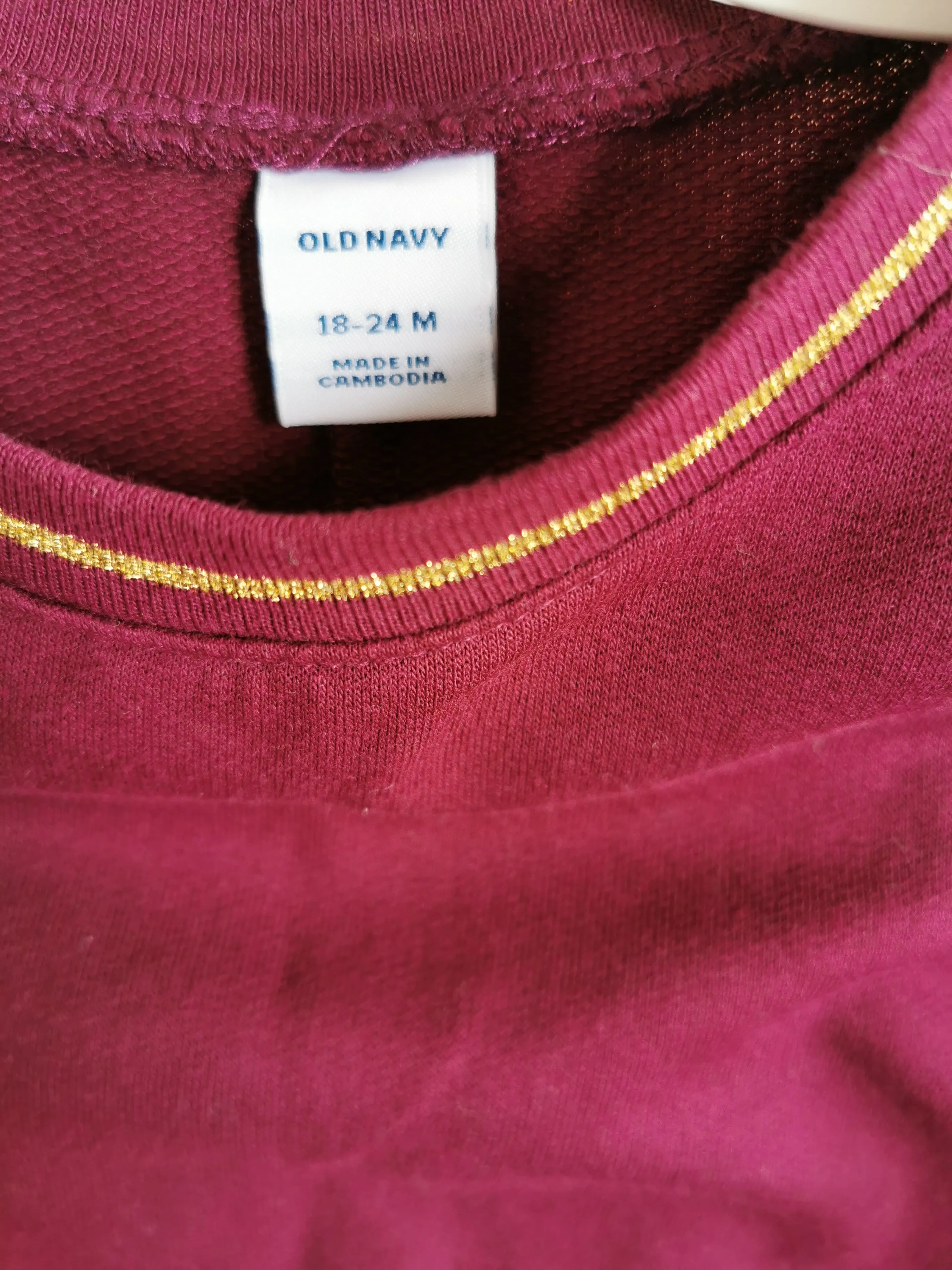 BABY GIRL SIZE 18/24 MONTHS - OLD NAVY, Sweater Dress NWOT B38