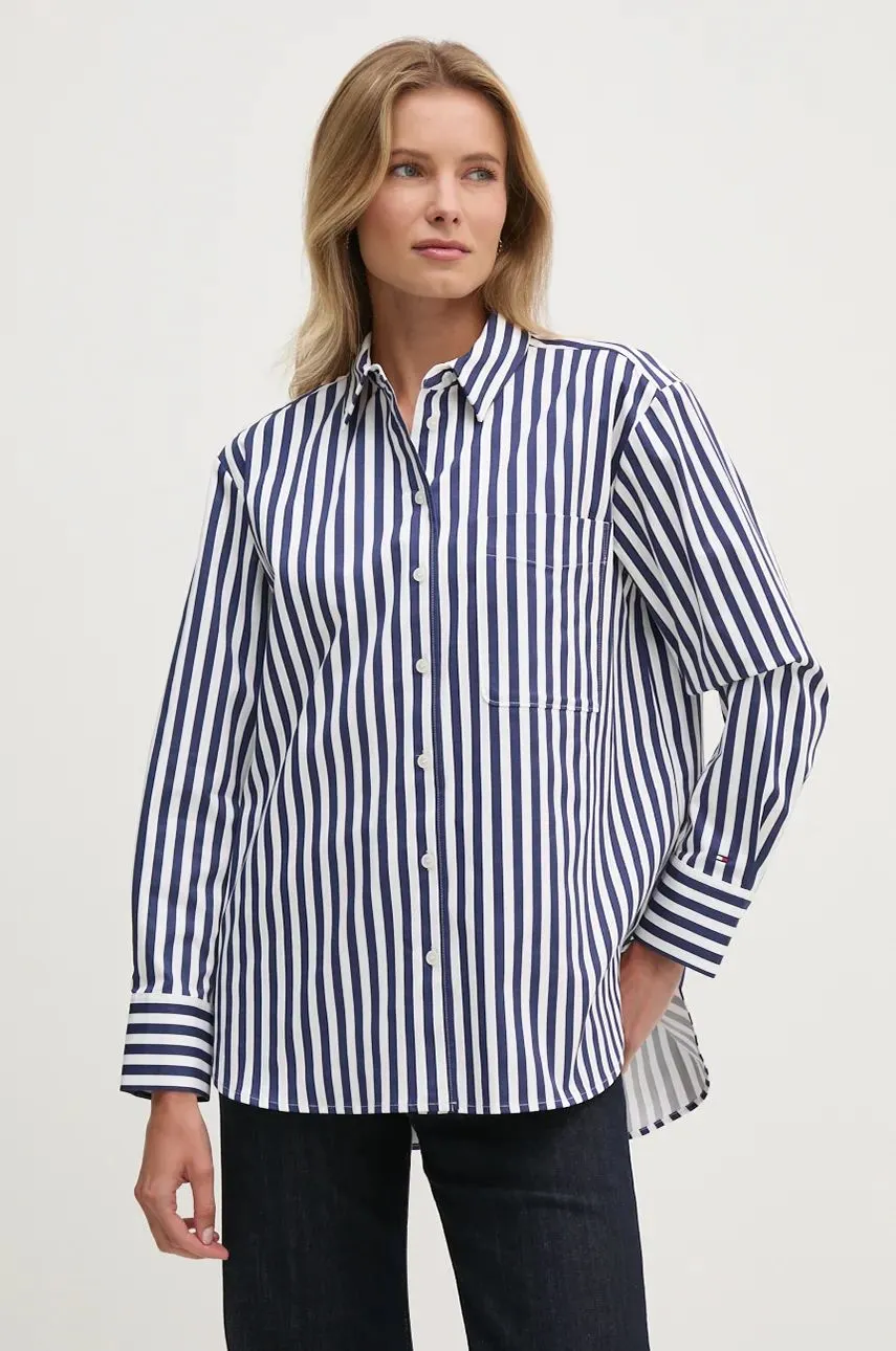 Banker Stripe Co Easy Fit Shirt