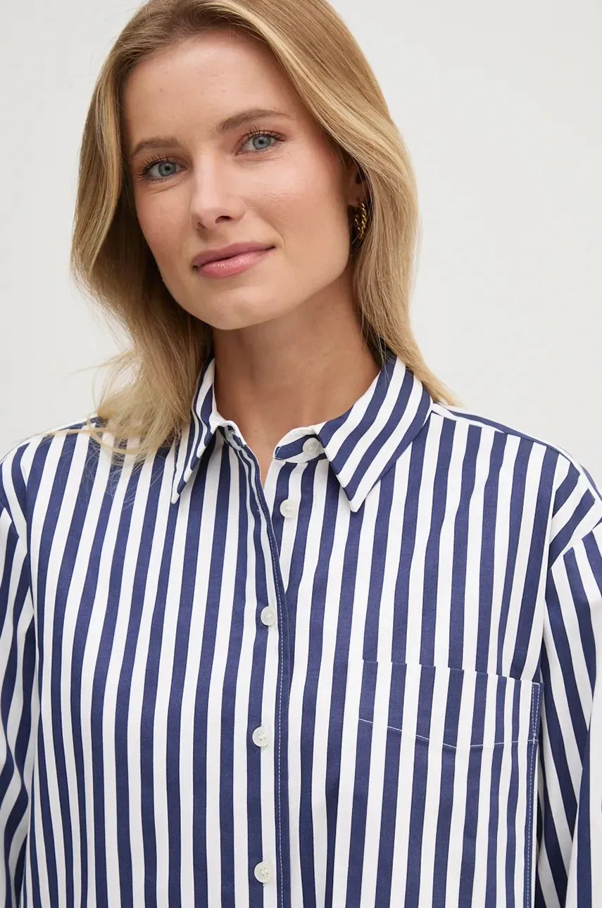 Banker Stripe Co Easy Fit Shirt