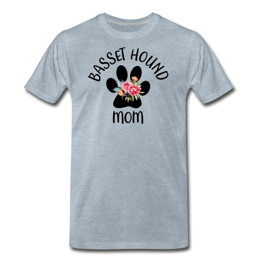 Basset Hound Mom Men's Premium T-Shirt (CK1529)