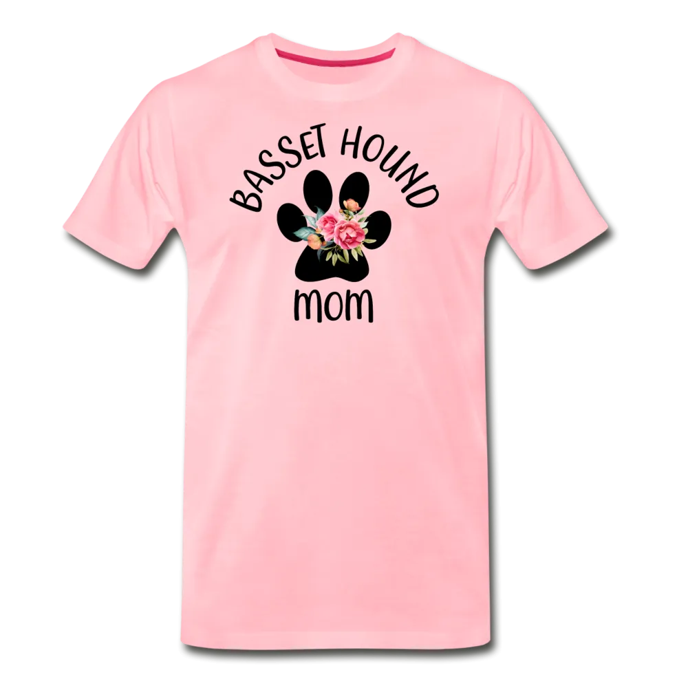 Basset Hound Mom Men's Premium T-Shirt (CK1529)