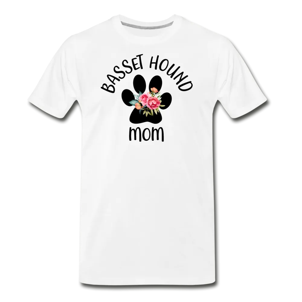 Basset Hound Mom Men's Premium T-Shirt (CK1529)