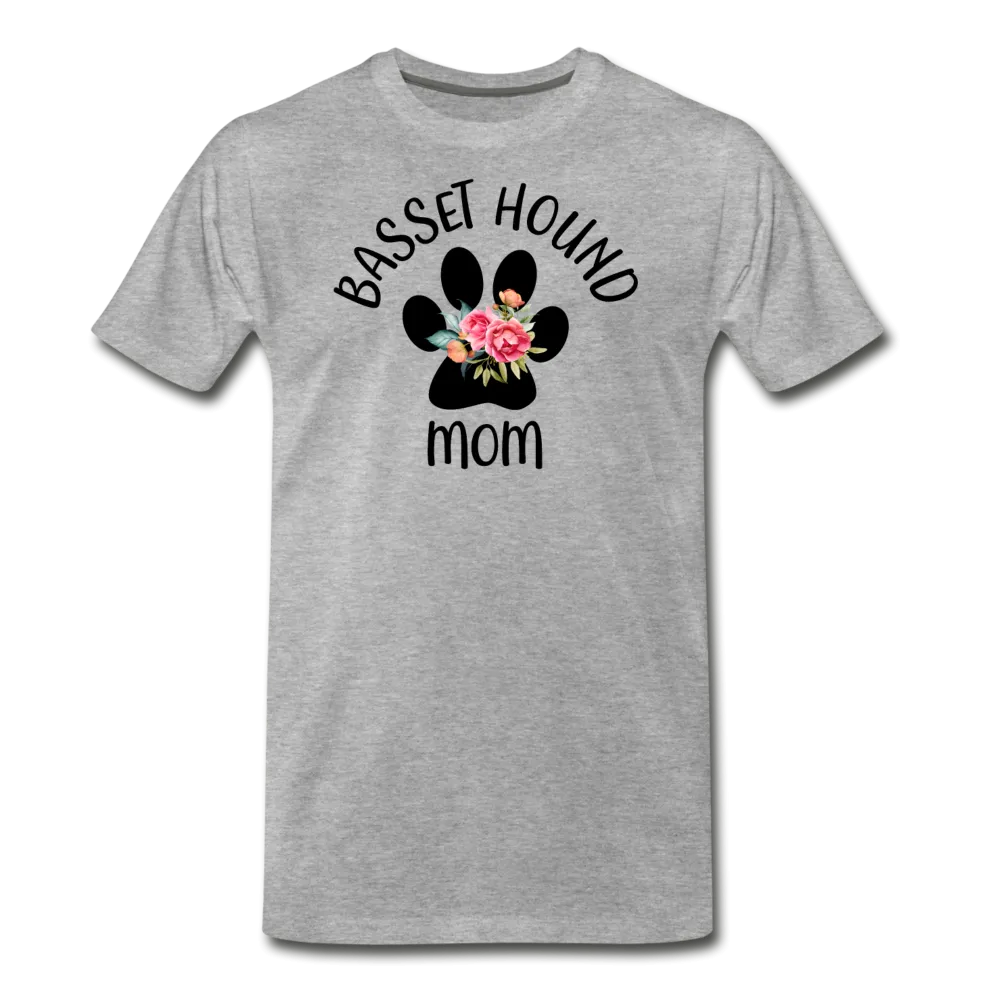 Basset Hound Mom Men's Premium T-Shirt (CK1529)