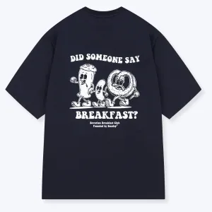 Bavarian Breakfast T-Shirt dunkelblau