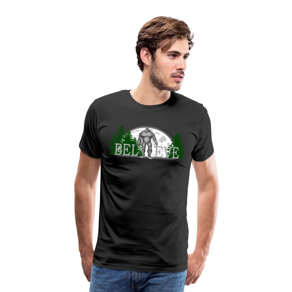 Bigfoot Believe Men's Premium T-Shirt