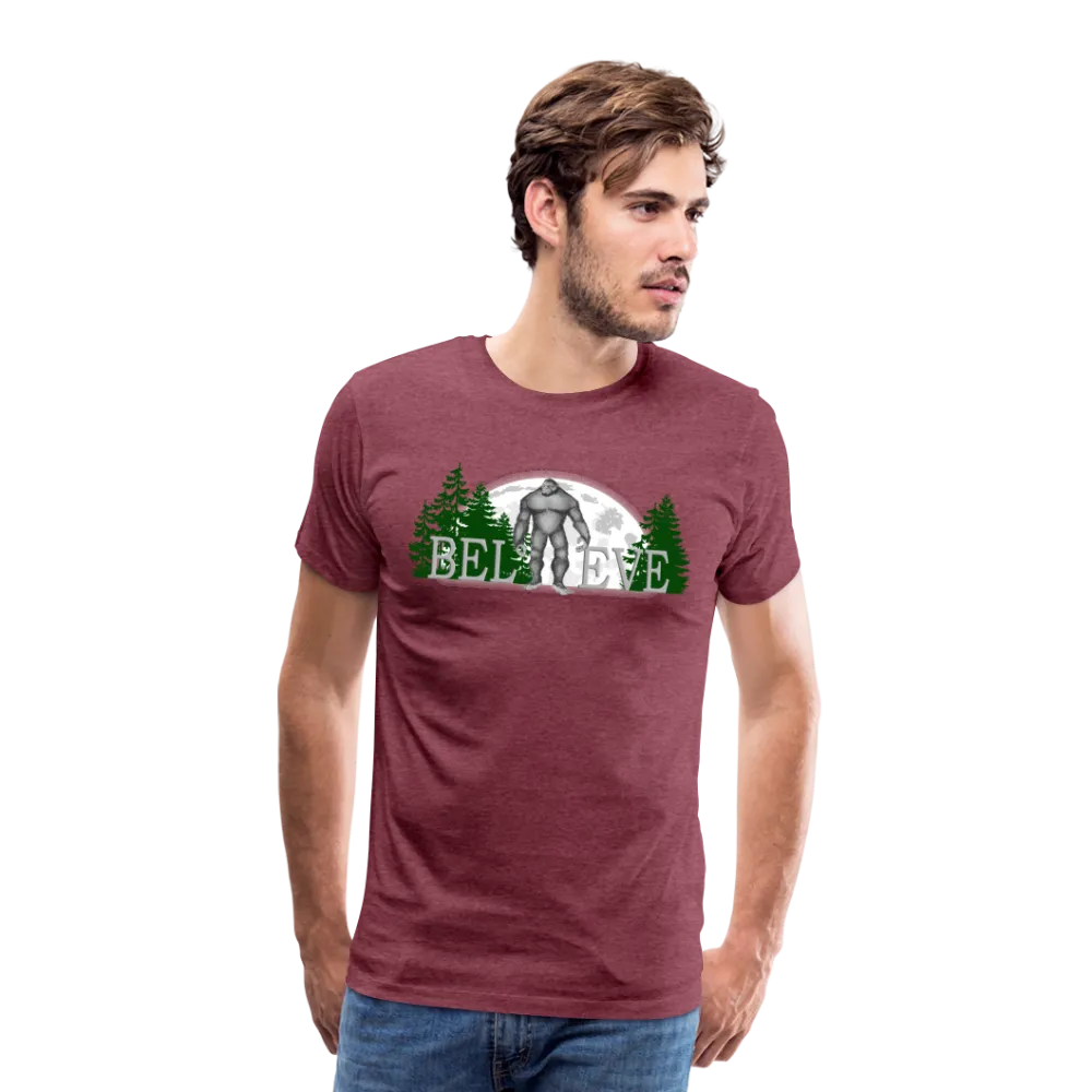 Bigfoot Believe Men's Premium T-Shirt
