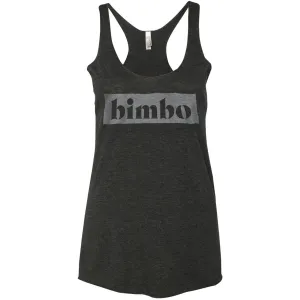 Bimbo — Women's Premium Racerback Tank