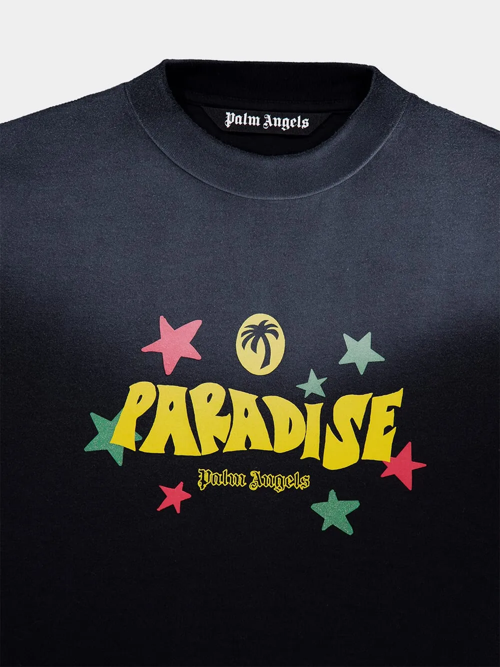 Black Paradise Crew Neck T-Shirt