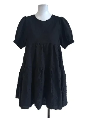 Black Textured Dress