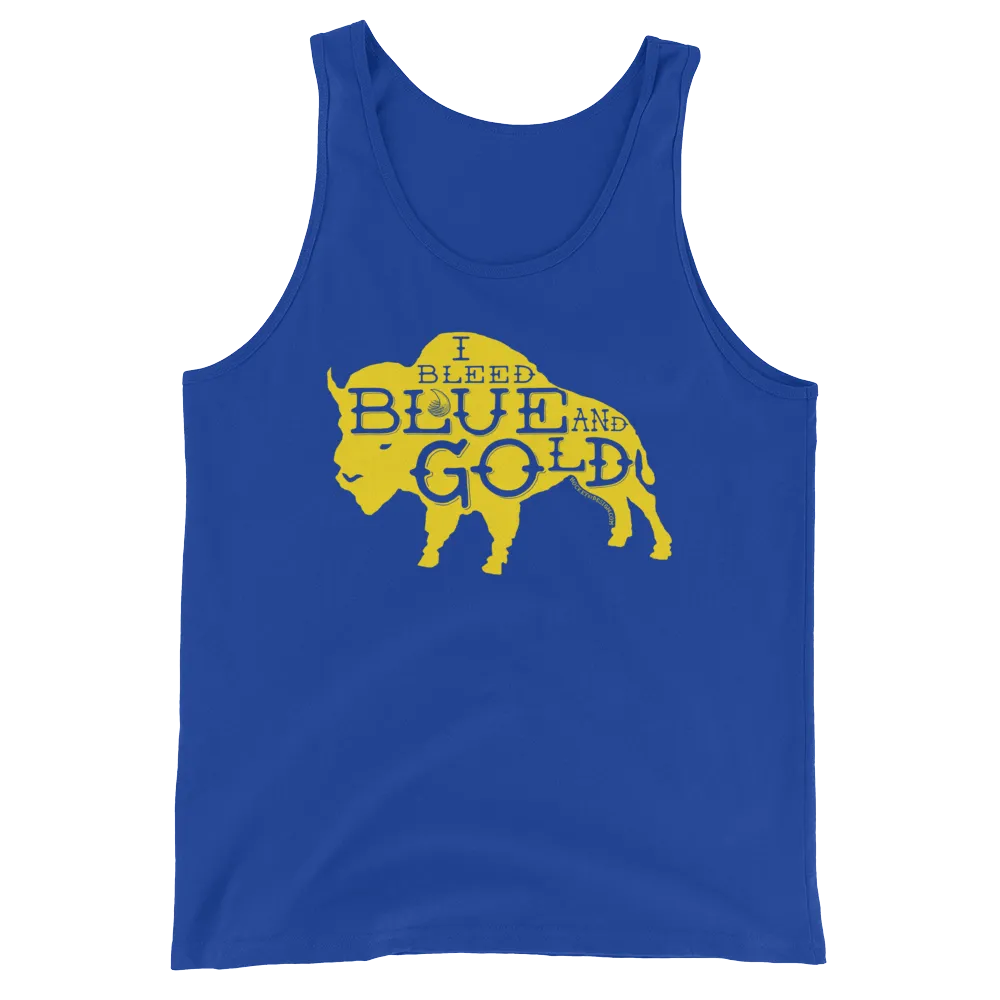 Blue and Gold Buffalo