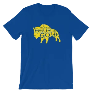 Blue and Gold Buffalo