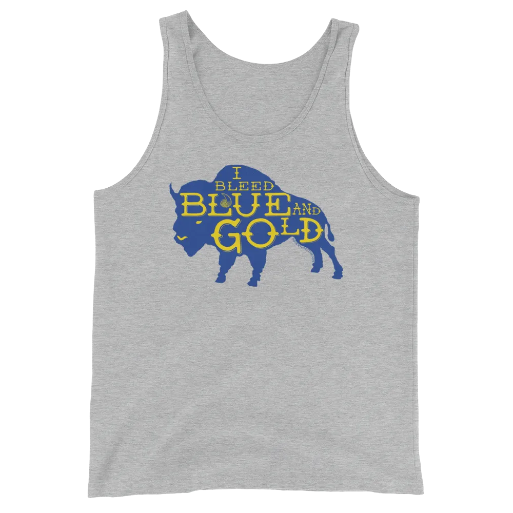 Blue and Gold Buffalo