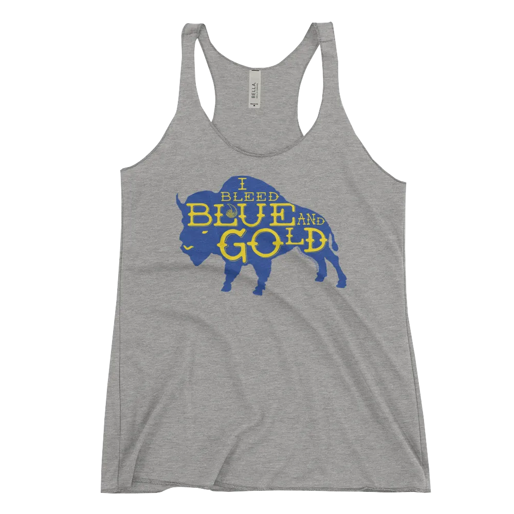 Blue and Gold Buffalo