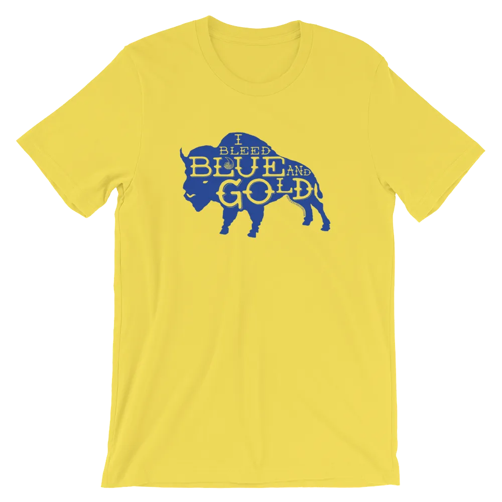 Blue and Gold Buffalo